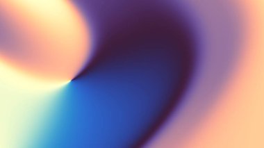 Soyut dijital fraktal model. Soyut fütüristik eğilim. Görünüm oranı 16: 9 olan yatay arkaplan