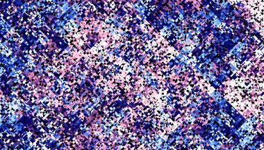 Soyut dijital fraktal model. Yatay oryantasyon. Soyut geleceksel geometrik resim.