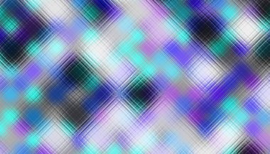 Soyut dijital fraktal model. Bulanık efektli benek deseni.