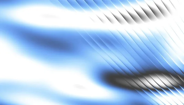 Abstract Digital Fractal Pattern Horizontal Orientation Diagonal Lines Blur White — Stock Photo, Image