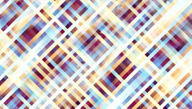 Soyut dijital fraktal model. Yatay oryantasyon. Ekose desen.