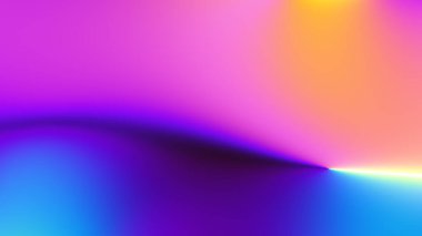 Soyut dijital fraktal model. Geleceğe yönelik bir eğilim. Görünüm oranı 16: 9 olan yatay arkaplan