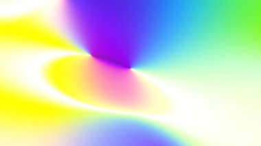 Soyut dijital fraktal model. Geleceğe yönelik bir eğilim. Görünüm oranı 16: 9 olan yatay arkaplan