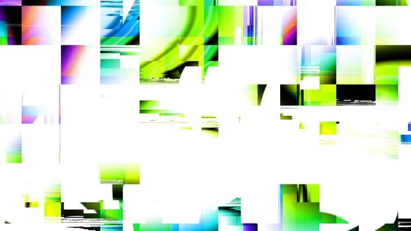 Digitaal Fractal Patroon Abstracte Achtergrond Abstract Glitch Technologie Imago Horizontale — Stockfoto