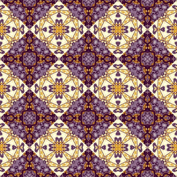 Soyut model. Düzenli kare dekoratif arka plan. Kusursuz desen. Klasik mozaik sanat modeli.