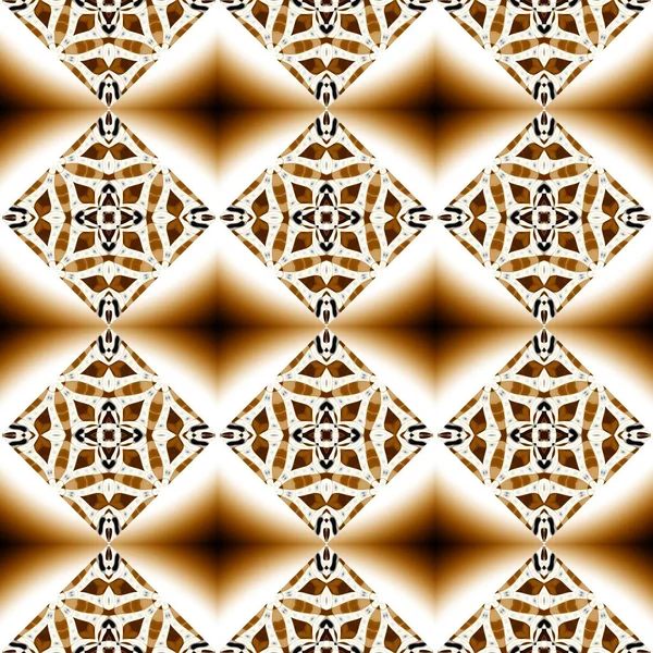 Abstract Ornamental Decorative Pattern Squares Mosaic Art Ornamental Texture Seamless — Stock Photo, Image