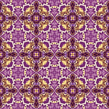 Soyut model. Düzenli kare dekoratif arka plan. Kusursuz desen. Klasik mozaik sanat modeli.