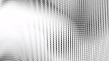 Soyut dijital fraktal model. Tek renkli dalgalı desen. Görünüm oranı 16: 9 olan yatay arkaplan