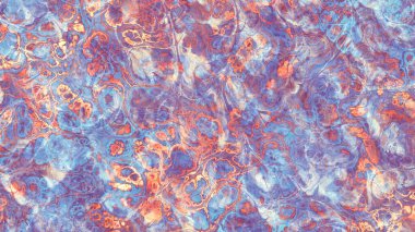 Soyut dijital fraktal model. Soyut mermer dokusu. Görünüm oranı 16: 9 olan yatay arkaplan