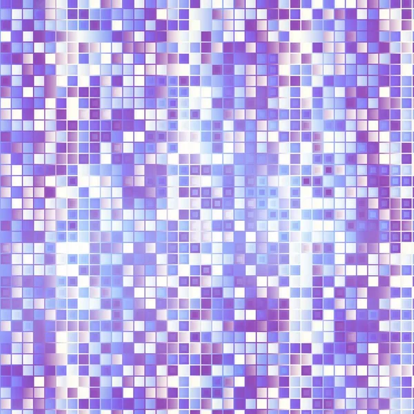Abstraktní Digitální Fraktál Square Mosaic Art Pattern — Stock fotografie