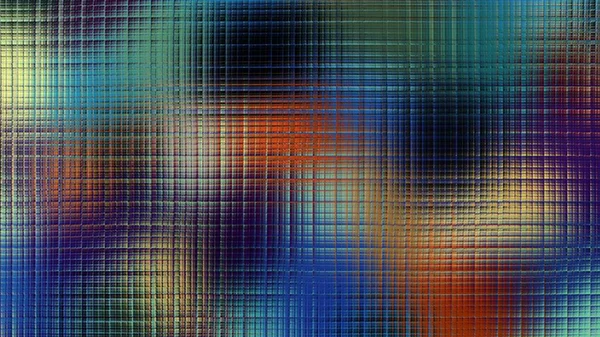 Abstrakt Digitalt Fraktalmönster Suddigt Glas Bakgrund Horisontell Bakgrund Med Bildförhållandet — Stockfoto