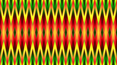 Dijital fraktal desen. Soyut arkaplan. Sembol deseni. Görünüm oranı 16: 9 olan yatay arkaplan