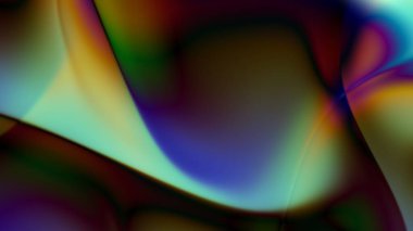 Görüntü dalgalı çizgiler arka plan. Soyut dijital fraktal model. Görünüm oranı 16: 9 olan yatay arkaplan