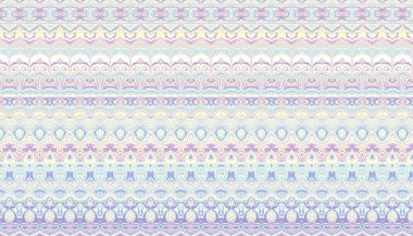 Soyut dijital fraktal model. Soyut klasik süs dokusu. Pastel renklerin gaması.