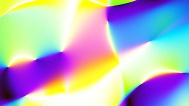 Soyut dijital fraktal model. Geleceğe yönelik bir eğilim. Görünüm oranı 16: 9 olan yatay arkaplan