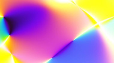 Soyut dijital fraktal model. Geleceğe yönelik bir eğilim. Görünüm oranı 16: 9 olan yatay arkaplan