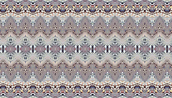 Abstraktní Digitální Fraktál Abstraktní Ročník Ornamentální Textury — Stock fotografie