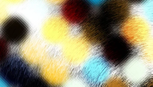 Αφηρημένο Ψηφιακό Φράκταλ Μοτίβο Οριζόντια Κατεύθυνση Σχέδιο Polka Dot Θολή — Φωτογραφία Αρχείου