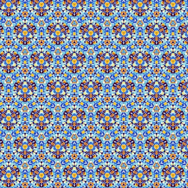 Soyut dijital fraktal model. Soyut klasik süs dokusu.