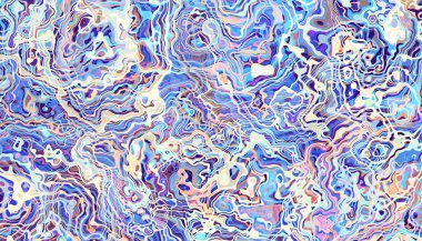 Soyut dijital fraktal model. Mermer dokusunun taklidi.