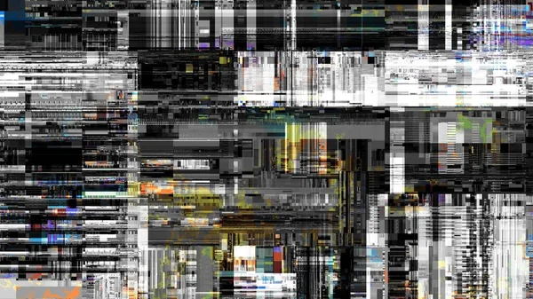 Streszczenie Tekstury Kodekiem Artefaktów Imitacja Grunge Datamoshing Wzór Aspekt Proporcji — Zdjęcie stockowe