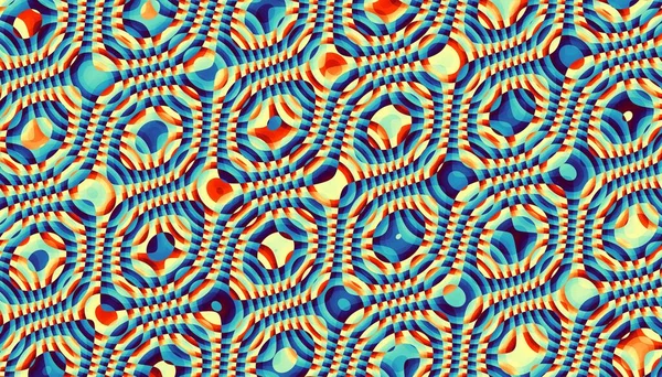 Soyut dijital fraktal model. Dalgalı doku.