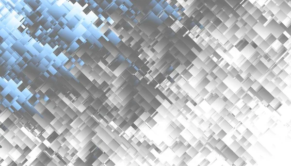 Abstrakcyjny Cyfrowy Wzór Fraktalny Orientacja Pozioma Wzór Mozaiki Niskim Stylu — Zdjęcie stockowe
