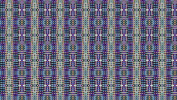 Abstraktní Digitální Fraktál Vodorovná Orientace Abstraktní Ornamentální Textura Puntíku Polka — Stock fotografie