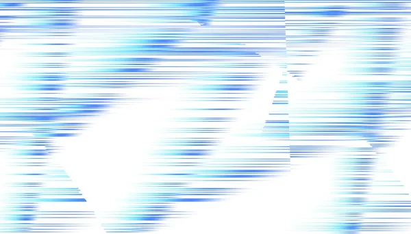 Abstract Digital Fractal Pattern Horizontal Strikes Pattern White Background — Stock Photo, Image
