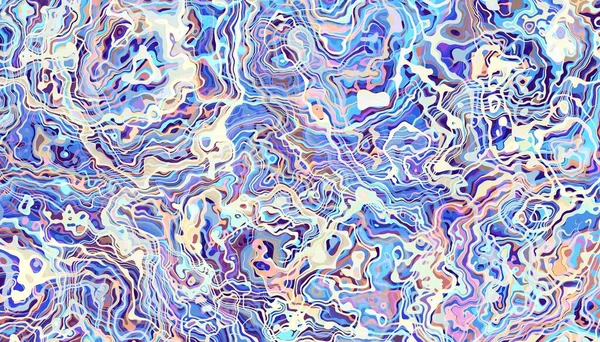 Soyut dijital fraktal model. Mermer dokusunun taklidi.