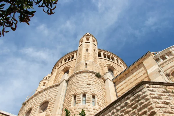 Abteikirche der Entschlafung am Zionberg, Jerusalem, Israel. — Stockfoto