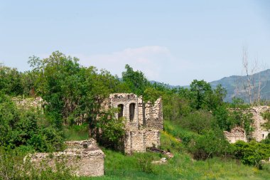 Dağlık Karabağ 'daki harabeler savaş tarafından tahrip edildi..