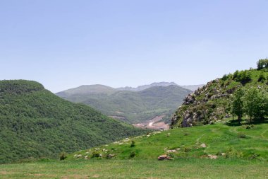 Jidir Plain or Cidir Duzu in Shusha city. Beautiful nature of Azerbaijan