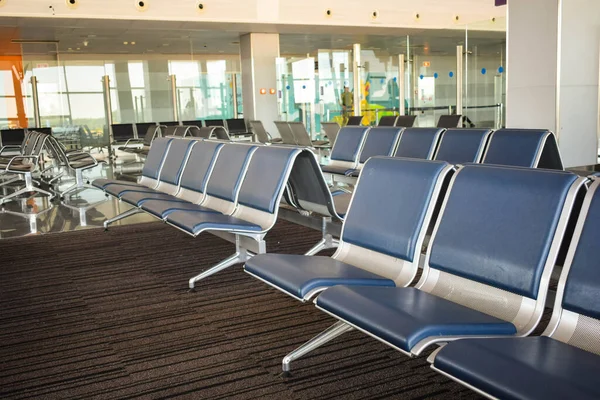 Sitting Waiting Room Airport Royalty Free Stock Photos