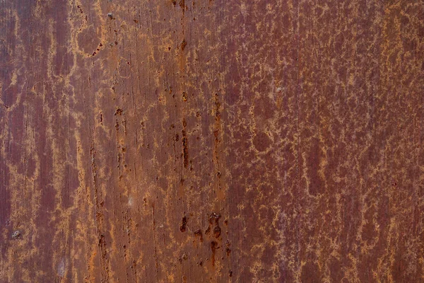 Minimalistic Shot Absolutely Whole Rusty Wall Old Metal Surface Rust — Stock Photo, Image