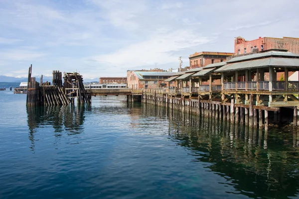 Muelle en Port Townsend Washington — Foto de Stock