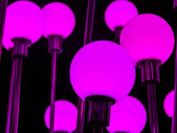 Purple lighting concept