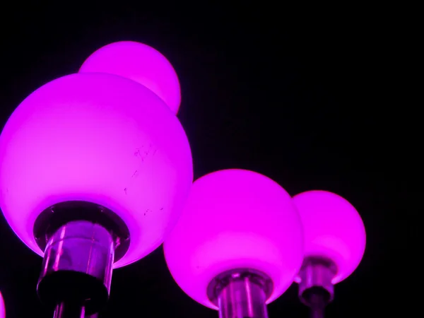 Purple lighting concept