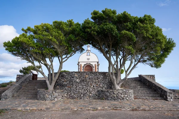 Gomera Vstup Kostela Ermita San Isidor Kalvárii Alajera Jihu Kanárského — Stock fotografie