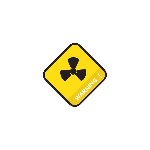 Rotating Parts Fan Warning Sign Vector Illustration — Stock Photo, Image