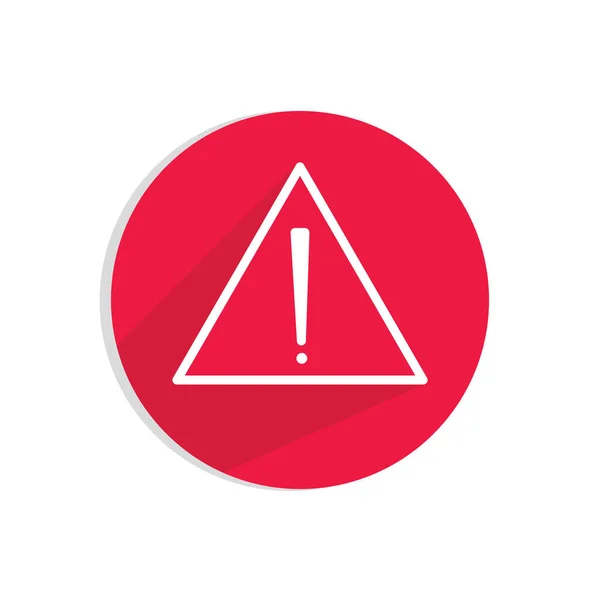 Warnsymbol Gefahr Gefahrenwarnung Vektorsymbol Risikozeichen Hinweisschild Ausrufezeichen Alarmzeichen Alarmzeichen Fehlermeldung — Stockfoto