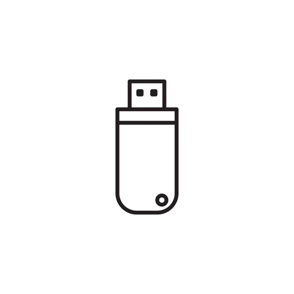 Flash disk icon symbol vector illustration