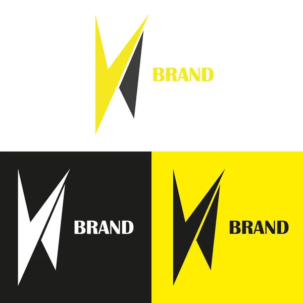Vektorová Ilustrace Grafický Design Atribut Elegantní Logo Černou Modrou Barvou — Stock fotografie