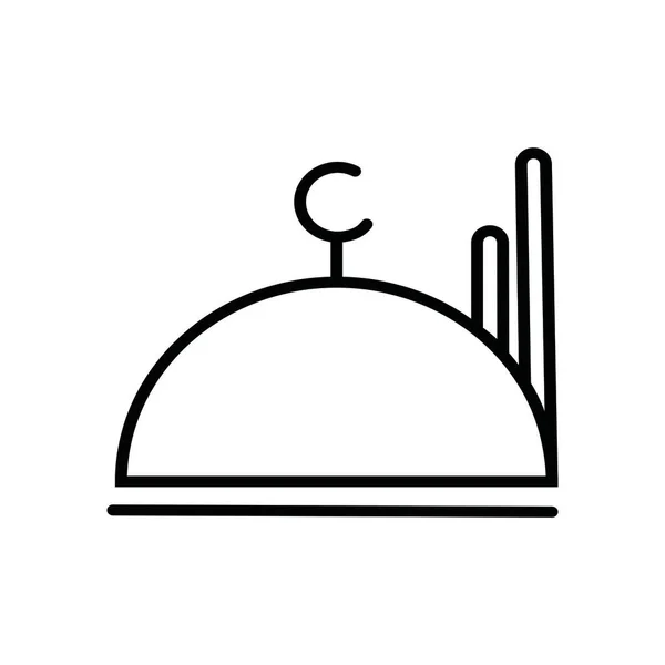 Islamisches Symbol Für App — Stockfoto