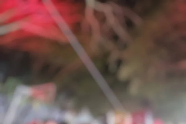 Defocused Abstract Background Night Market - Stock-foto