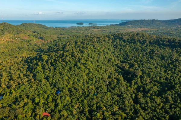 Aerial View Koh Rong Island Cambodia — Stockfoto