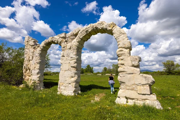 The arches at Burnum, The ruins of the Roman arches at Burnum, Croatia