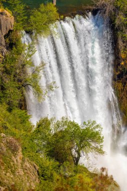 Hırvatistan 'ın Krka Ulusal Parkı' nda Manojlovac şelalesi