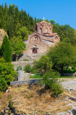 İlahiyatçı Aziz John, Kuzey Makedonya 'nın Ohri kentinde Kaneo