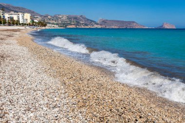 Altea, İspanya 'daki plaj.